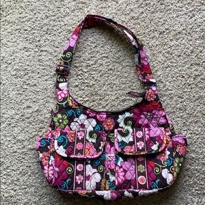 Vera Bradley Mod Floral Pink Cargo Sling Bag